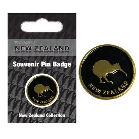 SOUVENIR PIN BADGE KIWI