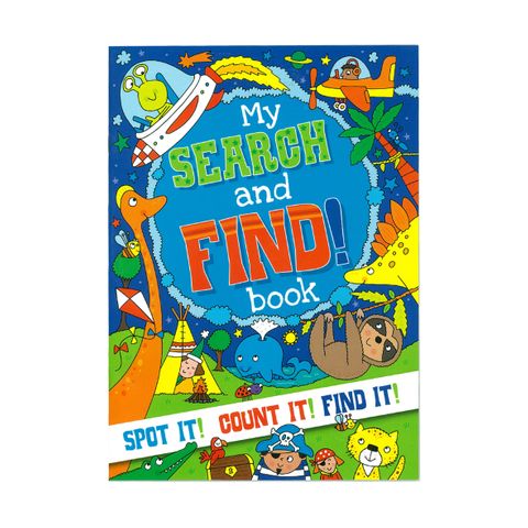 SEARCH & FIND BOOK 32PGS 295X210MM
