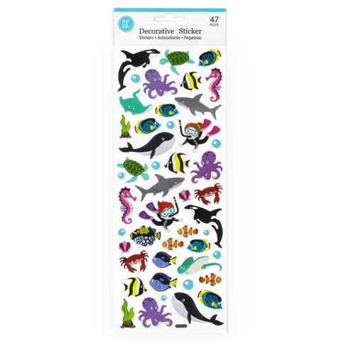 STICKERS OCEAN DWELLERS 347X124MM