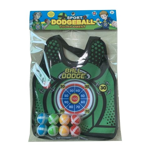 DODGE BALL WITH VELCRO BALLS