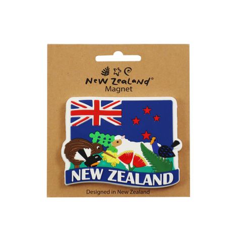 MAGNET SOFT PVC NZ ANIMALS