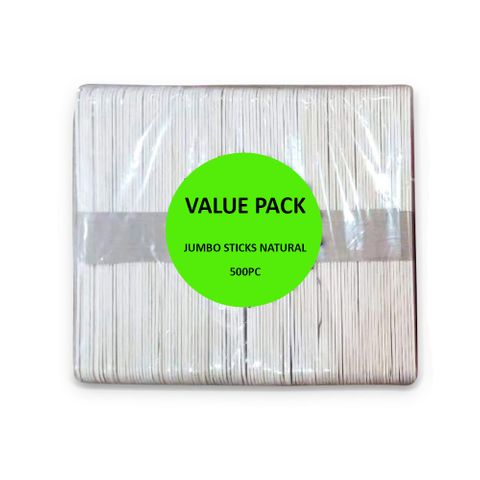 JUMBO STICKS NATURAL 500PC