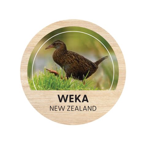 MAGNET WEKA ROUND WOODEN 70 MM