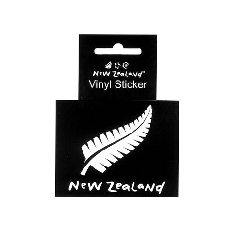 VINYL STICKER NZ FERN 9CM