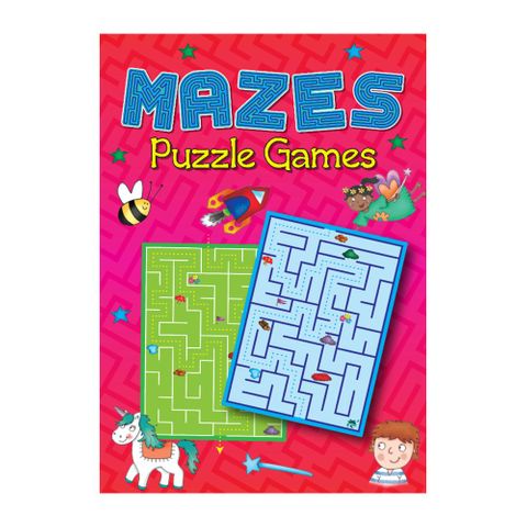 MAZE ACTIVITY BOOK 32PGS A4