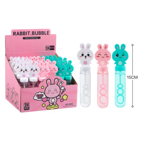 BUBBLES BUNNY RABBIT 3 ASST 35ML