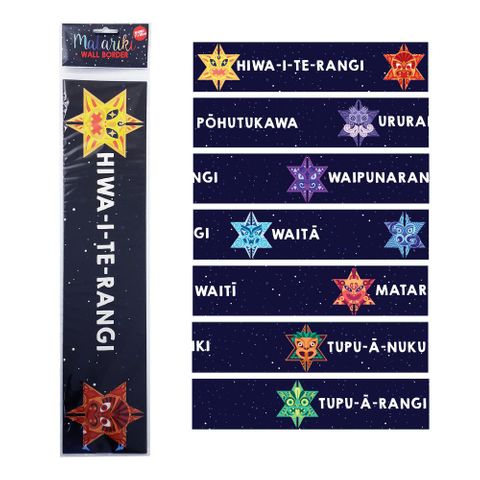 MATARIKI WALL BORDER 7 SHEETS