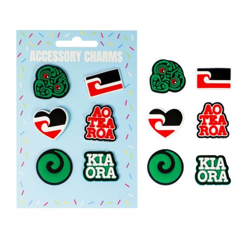 CHARMS SOFT NZ MĀORI SET 6PCS