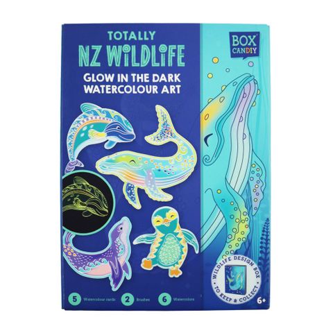 TOTALLY NZ WILDLIFE GID WATER COLOUR ART