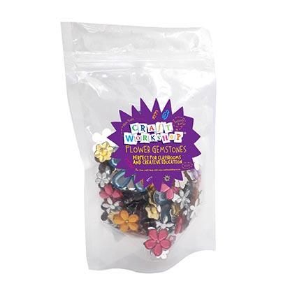 CRAFT VALUE FLOWER GEMSTONES 300PC^