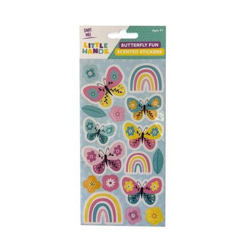 LH SCENTED STICKERS BUTTERFLY FUN