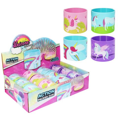 MAGIC SPRING UNICORN 76X65MM 3 ASST