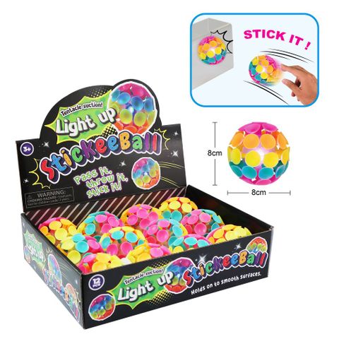 FLASHING SUCTION BALL 8CM