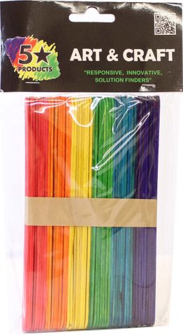 JUMBO STICKS 50PCS ASSTD COLOURS