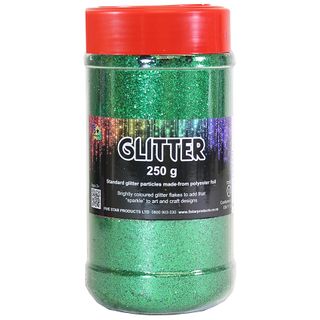 GLITTER JAR GREEN 250G