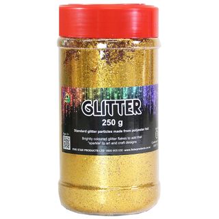 GLITTER JAR GOLD 250G