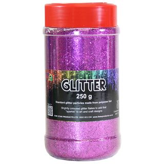 GLITTER JAR PURPLE 250G