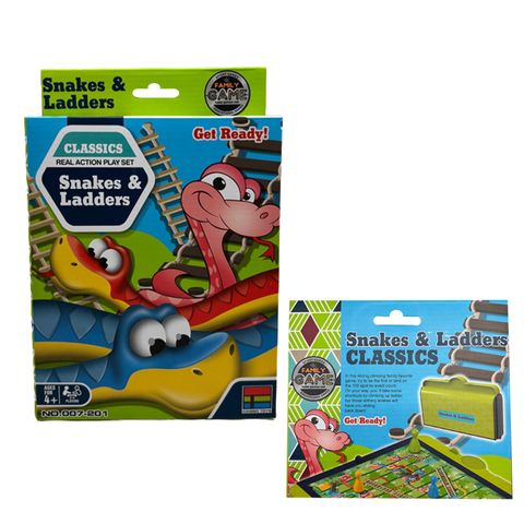 SNAKES & LADDERS TRAVEL SET