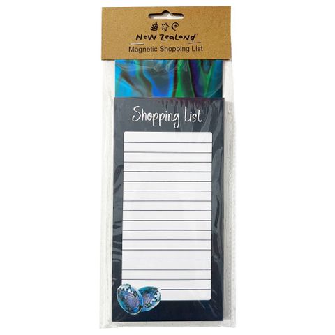 SHOPPING LIST MAGNETIC NZ PAUA 60 SHEETS
