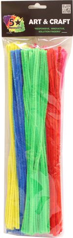PIPE CLEANERS 30CM 100PCS ASSTD COLOURS