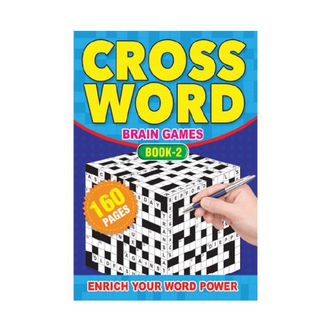 CROSSWORD PUZZLE BOOK A5 144PG BOOK