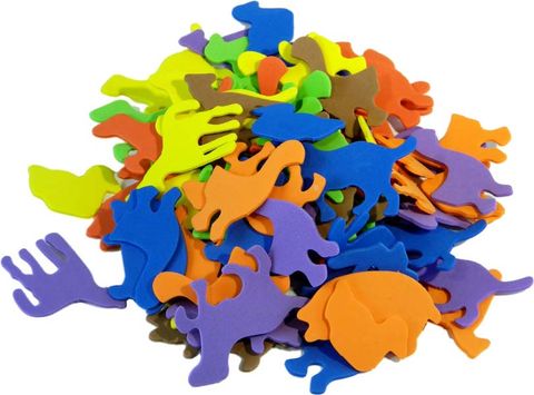 FOAM ANIMALS (100)