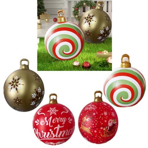 XMAS INFLATABLE BALL 60CM