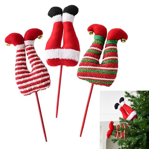 XMAS ORNAMENT LEGS 32CM