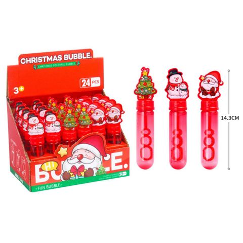 XMAS BUBBLES RED 3 ASST 35ML