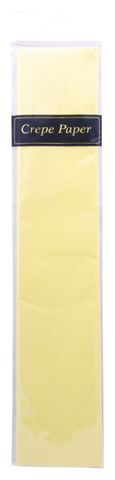 CREPE PAPER YELLOW (50cm x 2M)