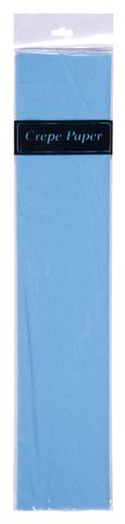 CREPE PAPER LIGHT BLUE (50cm x 2M)