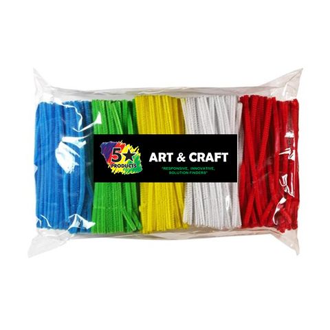 PIPE CLEANERS COTTON ASSTD 15cm 1000pce