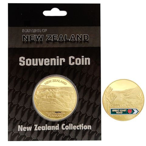 SOUVENIR COIN PUNAKAIKI