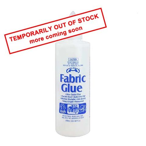HELMAR FABRIC GLUE 250ML (SOLVENT BASED)