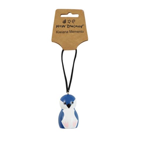 HANGING PEG DOLL ORNAMENT NZ KORORA 55MM