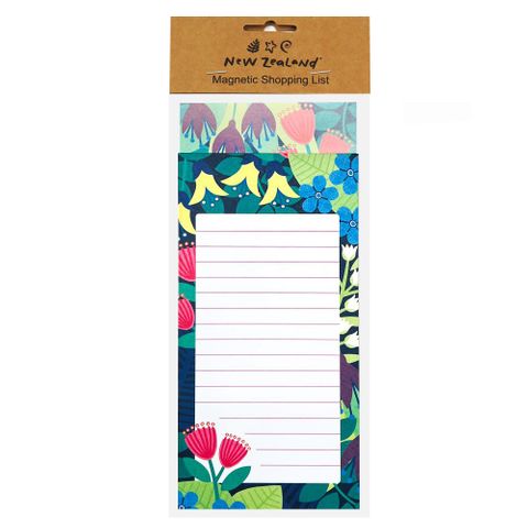 SHOPPING LIST KIWIANA FLORALS 60SHTS