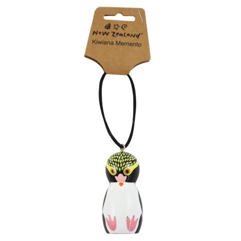 HANGING PEG DOLL ORNAMENT NZ HOIHO 7.5CM