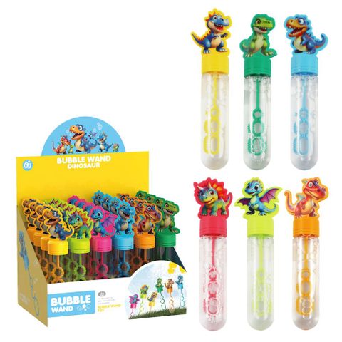 BUBBLES DINOSAURS 35ML 6ASST