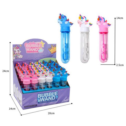 BUBBLES UNICORNS 35ML 3ASST