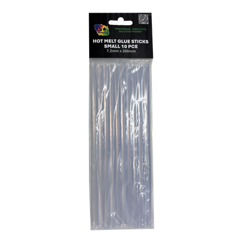 HOT MELT GLUE STICK SMALL 7.2X200MM 10PCS