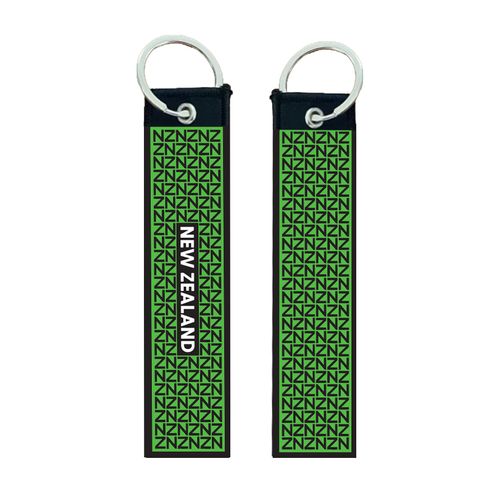 *KEYRING WOVEN - NZ PATTERN 13CM