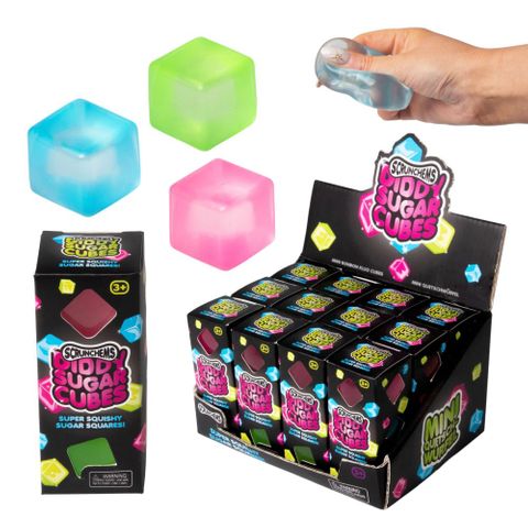 SCRUNCHEMS DIDDY SUGAR CUBES 3 PCK