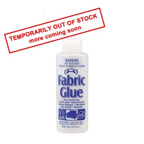 HELMAR FABRIC GLUE 125ML (SOLVENT BASED)