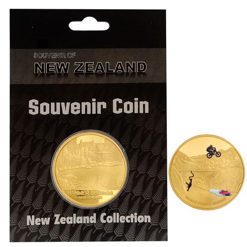 *SOUVENIR COIN HANMER SPRINGS