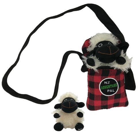 LAMB IN BAG ADVENTURE PAL 12CM