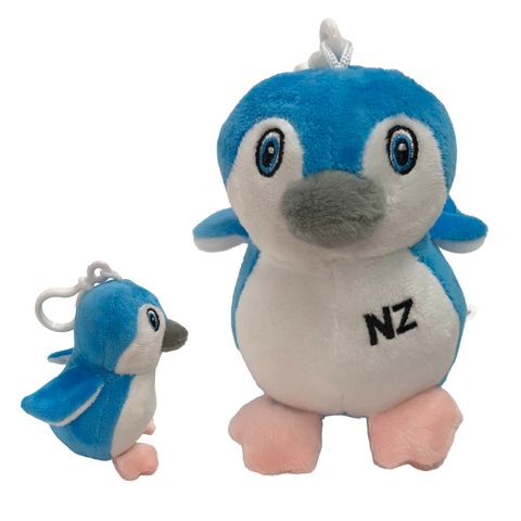 PENGUIN KEYRING BAG TAG ADVENTURE PAL 12CM