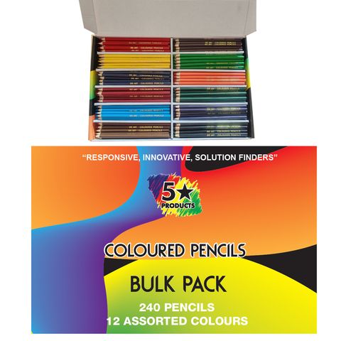 COLOUR PENCILS FULL LENGTH 240 PC