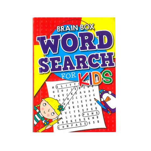PUZZLE BOOK KIDS WORD SEARCH 192PGS 145X105MM