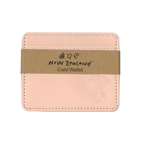 CARD WALLET PU LEATHER NZ POHUTUKAWA^
