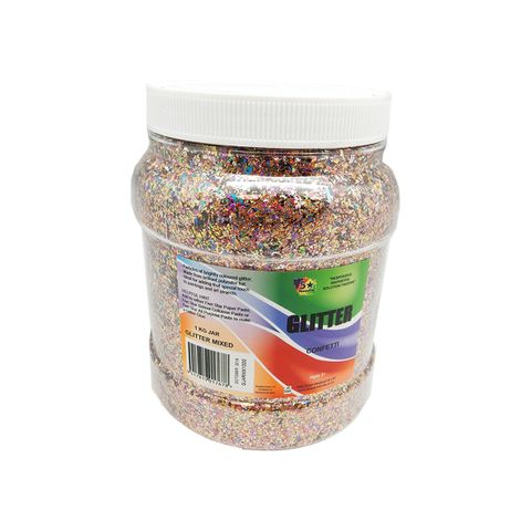 GLITTER POWDER 1 KG JAR